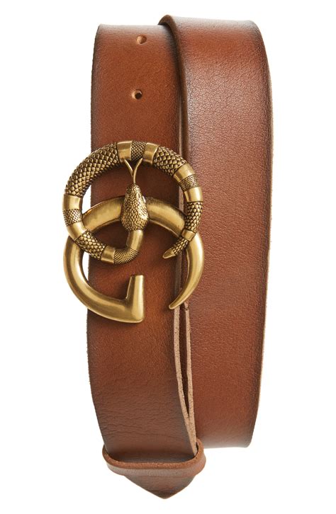 leather belt with snake fake gucci|copy of gucci belt.